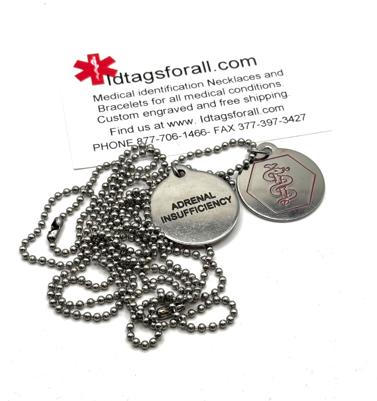 MEDICAL ID NECKLACE